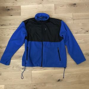 NordicTrack Blue and Black soft jacket. Men's size XL